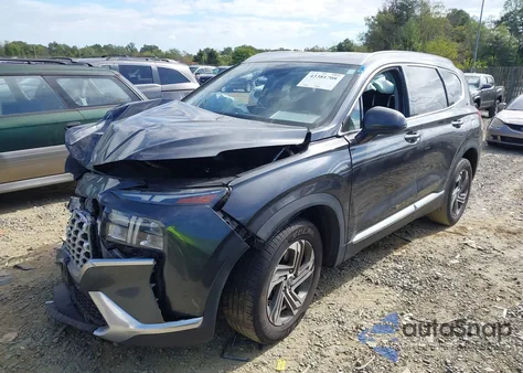 2021 Hyundai Santa Fe Sel from USA, damaged, VIN 5NMS24AJXMH355572